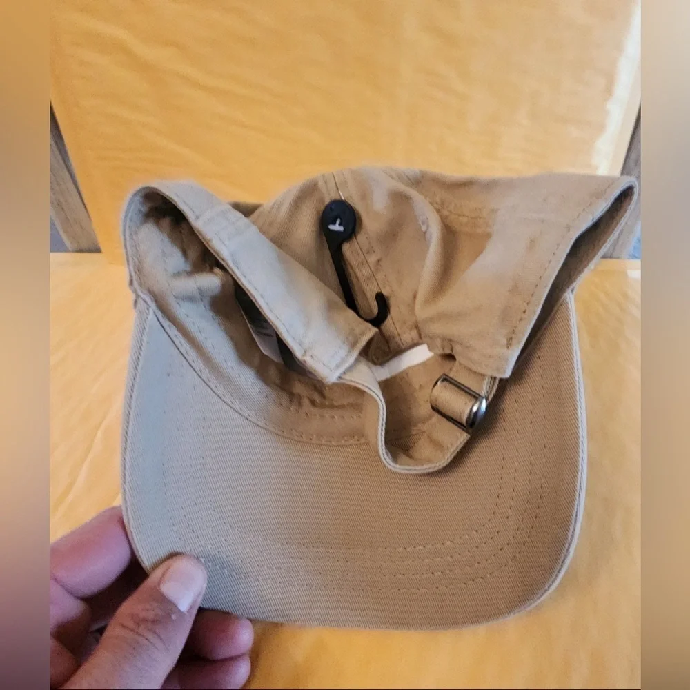 Banana Republic BR Baseball Cap Khaki Tan Unisex Strapback